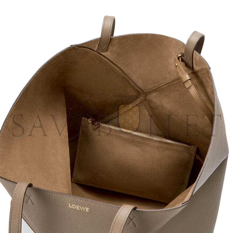 LOEWE LARGE HORIZONTAL PUZZLE FOLD TOTE IN SOFT GRAINED CALFSKIN A779PTWX01 (37*33*14.5cm)